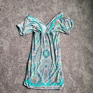 Bohemian print dress